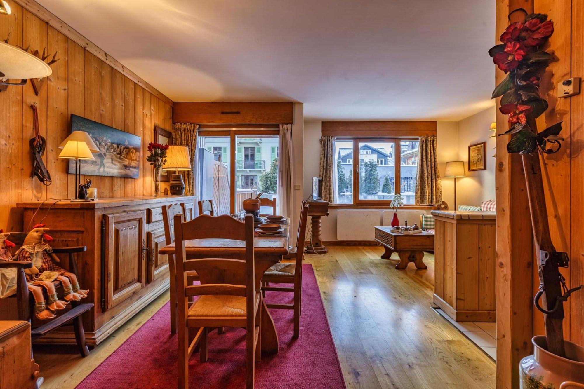 Duplex Aiguille Du Midi Large Terrasse - Happy Rentals Chamonix Exterior photo